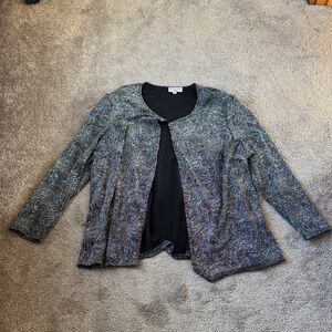 Metaphor Black Glitter Blazer SIZE 2X